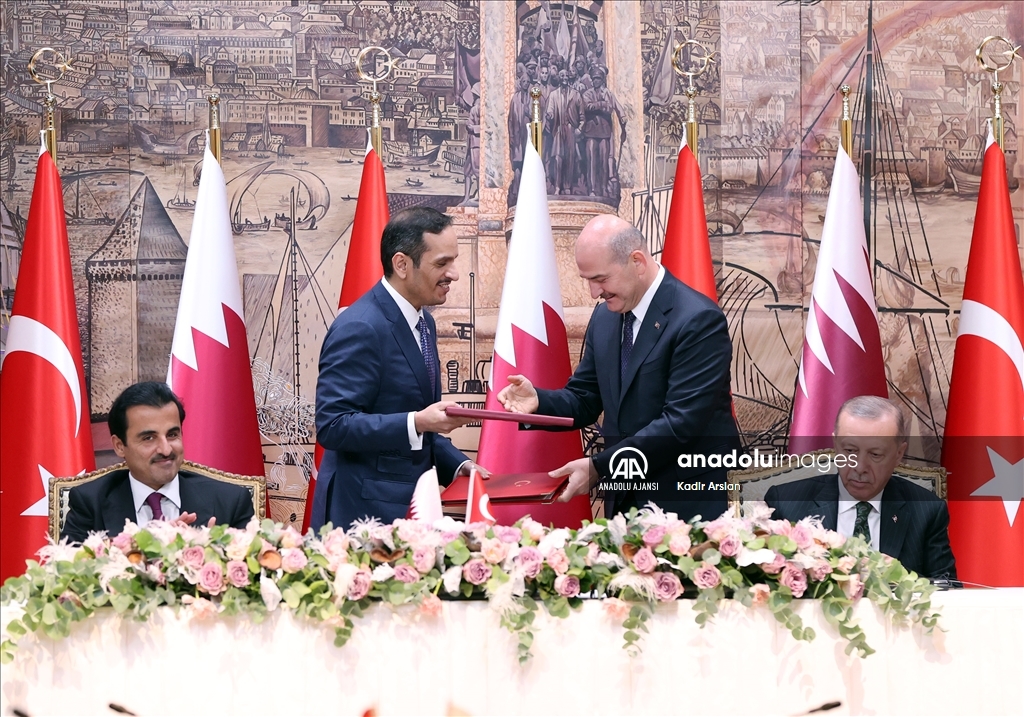 Cumhurbaşkanı Erdoğan - Katar Emiri Al Sani