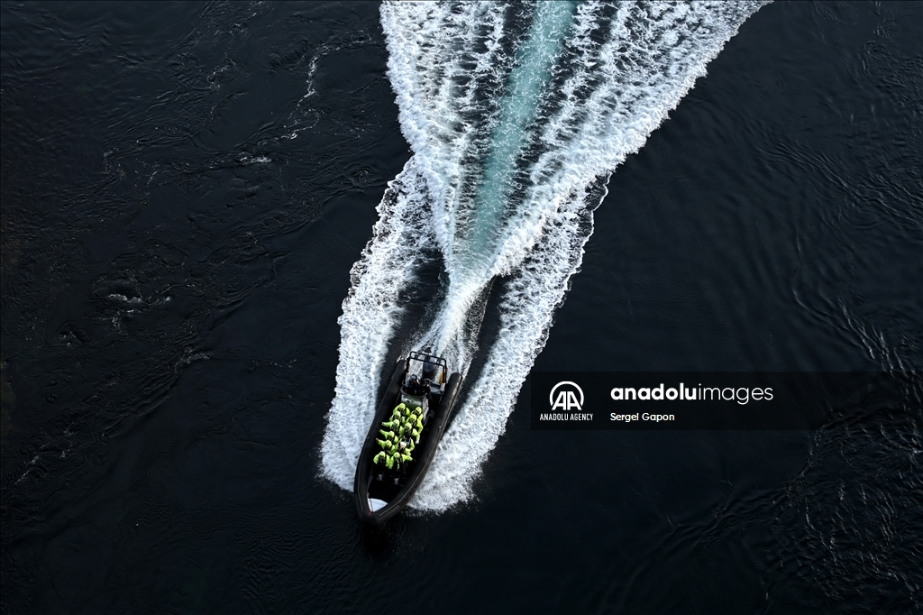 World's strongest tidal currents in Norway's Saltstraumen