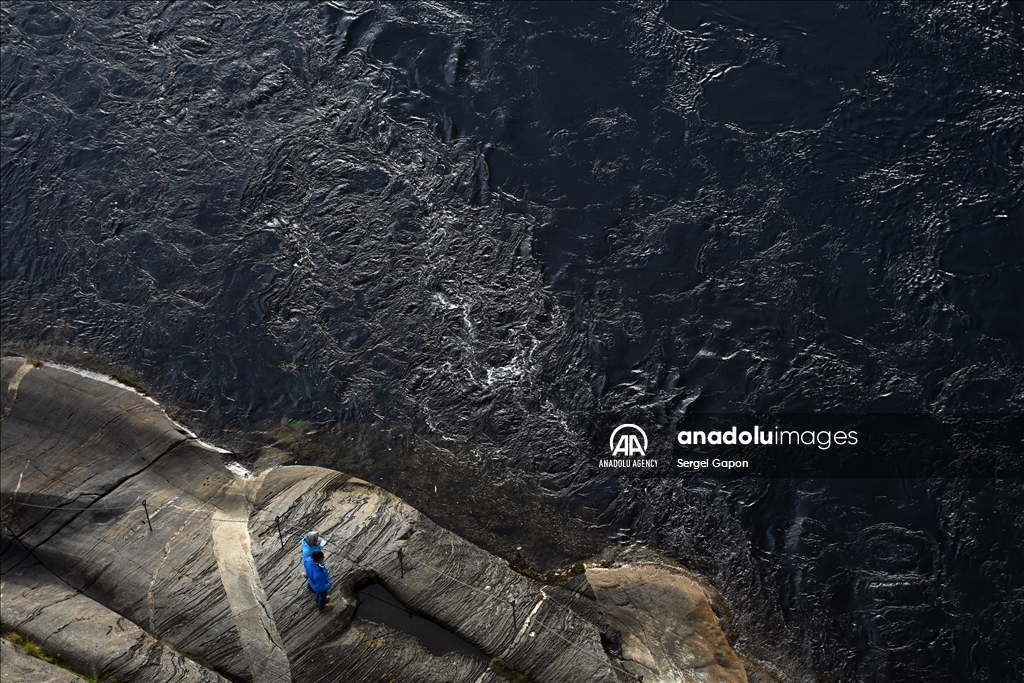 World's strongest tidal currents in Norway's Saltstraumen