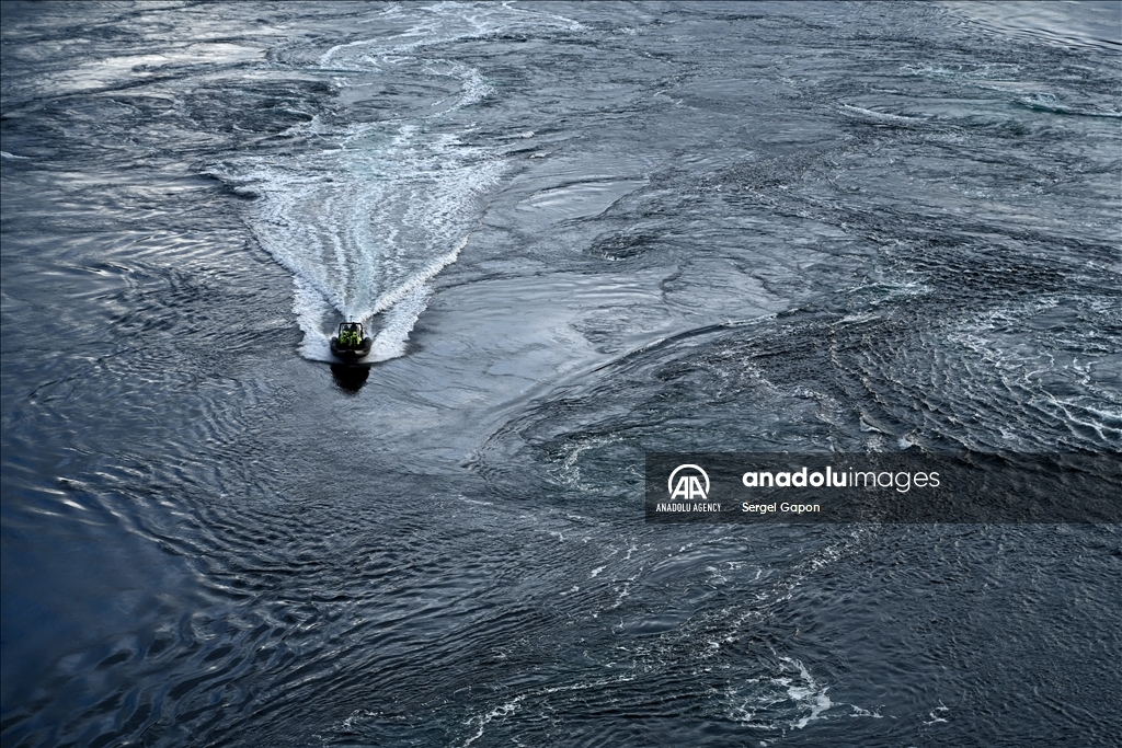 World's strongest tidal currents in Norway's Saltstraumen