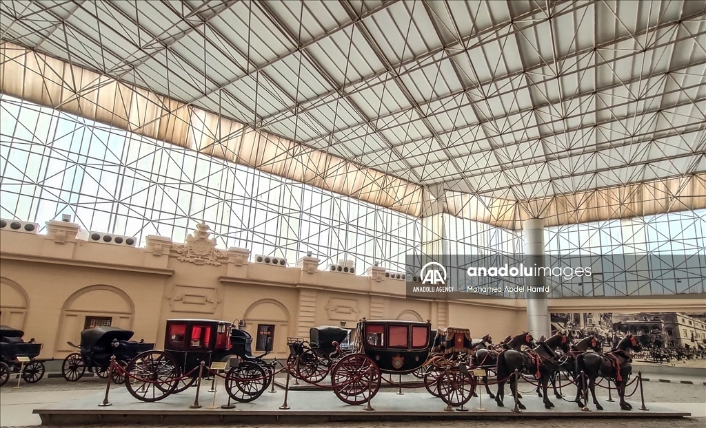 Egyptian Museum of Royal Vehicles in Cairo - Anadolu Ajansı