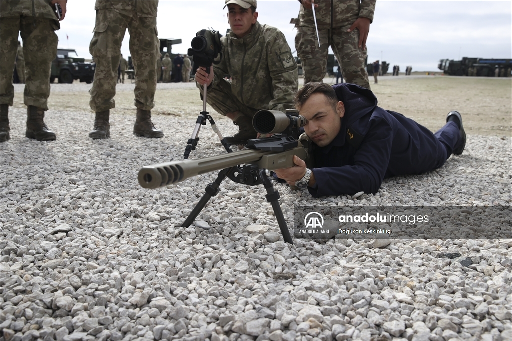 Mehmetçik, “Ateş Serbest”te hedefleri tam isabetle vurdu