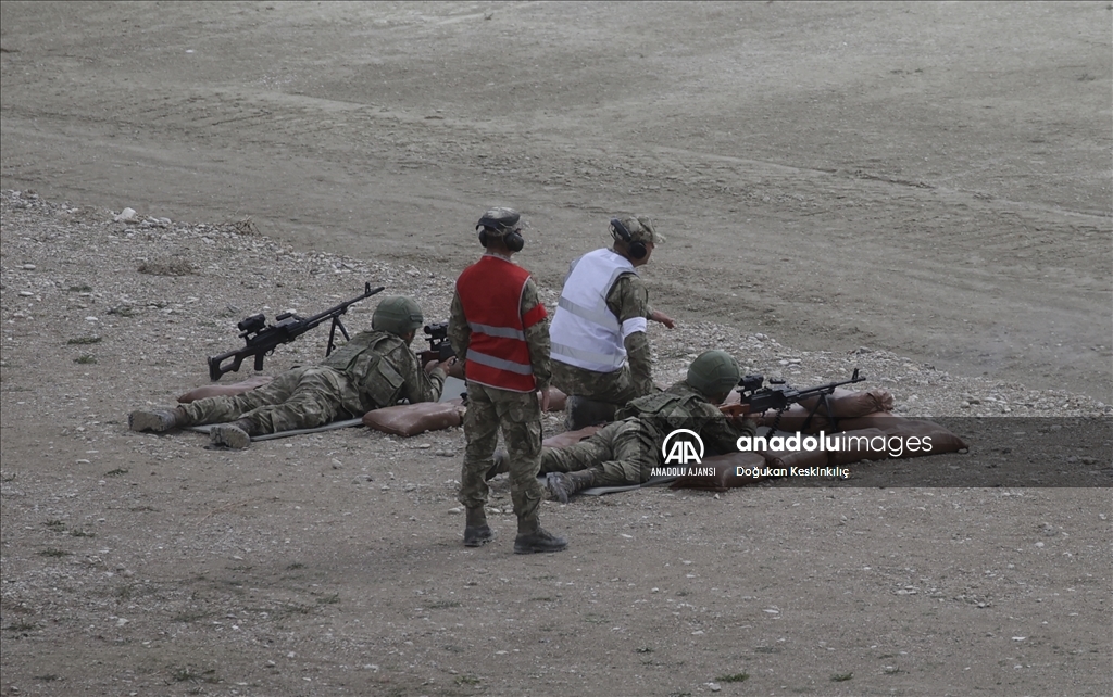 Mehmetçik, “Ateş Serbest”te hedefleri tam isabetle vurdu