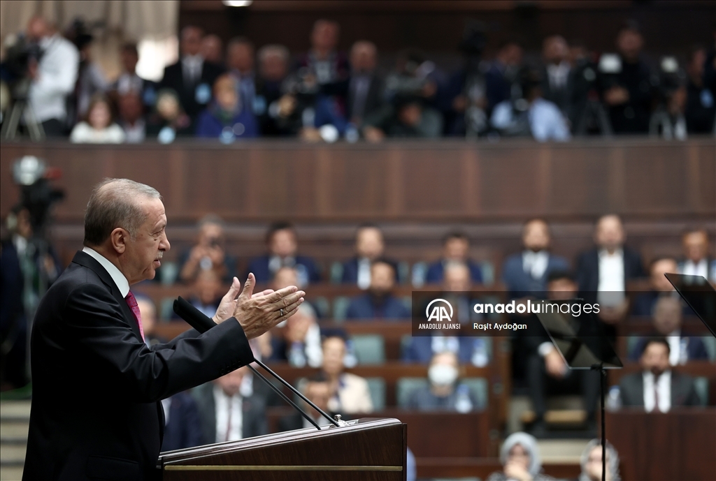 Cumhurbaşkanı ve AK Parti Genel Başkanı Recep Tayyip Erdoğan