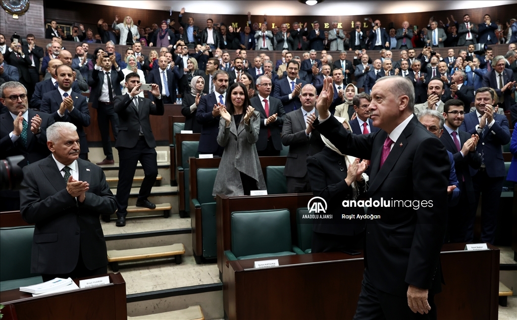 Cumhurbaşkanı ve AK Parti Genel Başkanı Recep Tayyip Erdoğan