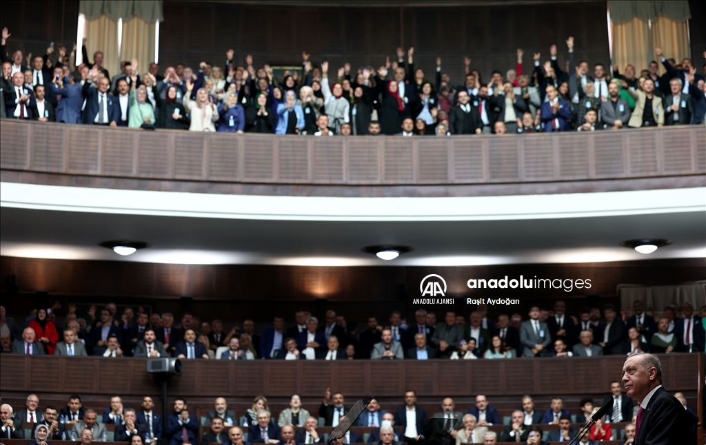 Cumhurbaşkanı ve AK Parti Genel Başkanı Recep Tayyip Erdoğan