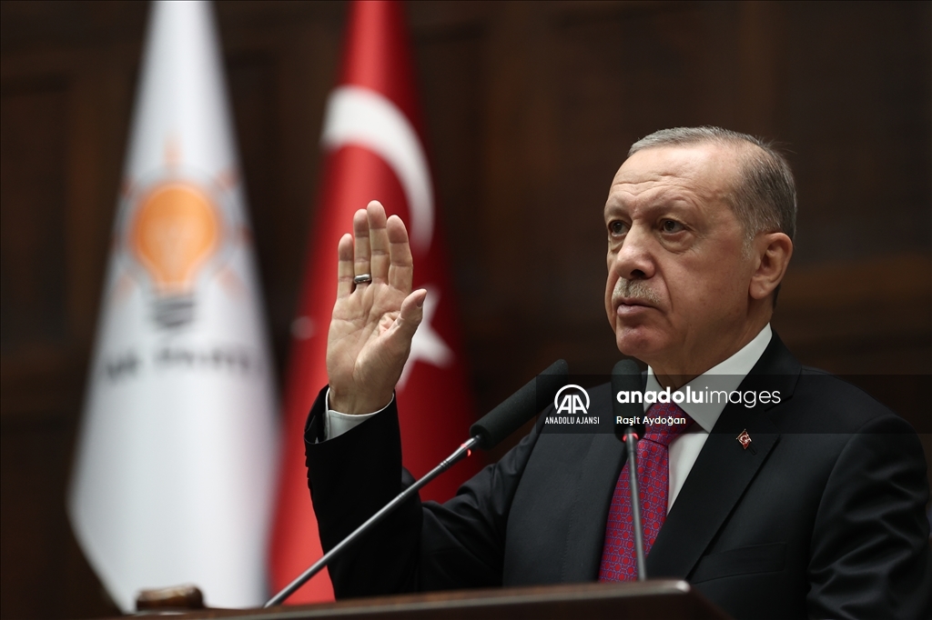 Cumhurbaşkanı ve AK Parti Genel Başkanı Recep Tayyip Erdoğan