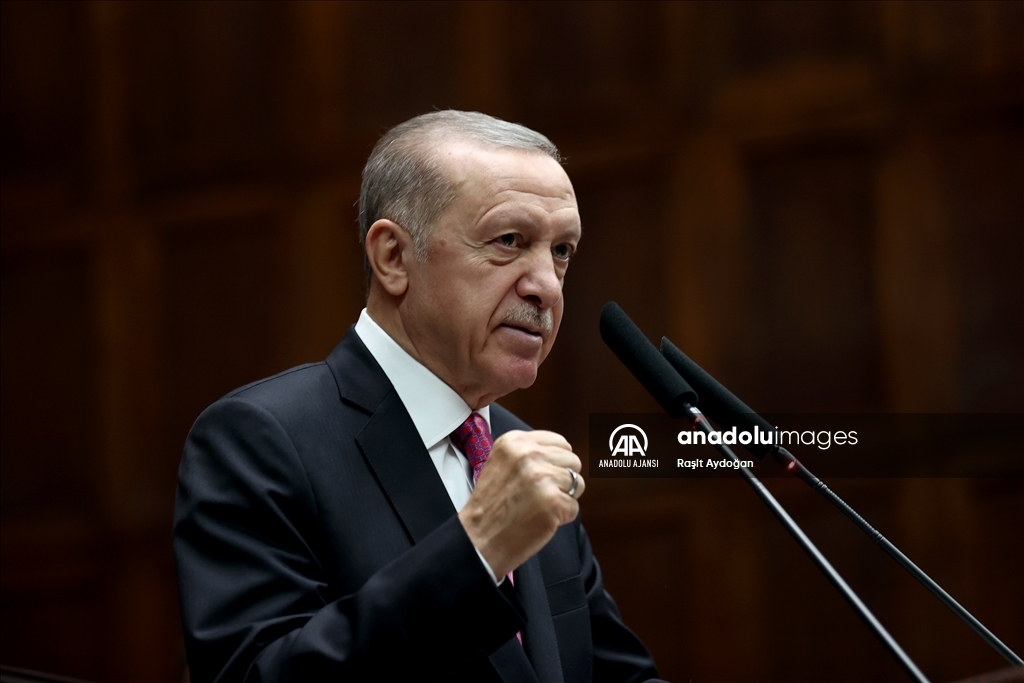Cumhurbaşkanı ve AK Parti Genel Başkanı Recep Tayyip Erdoğan