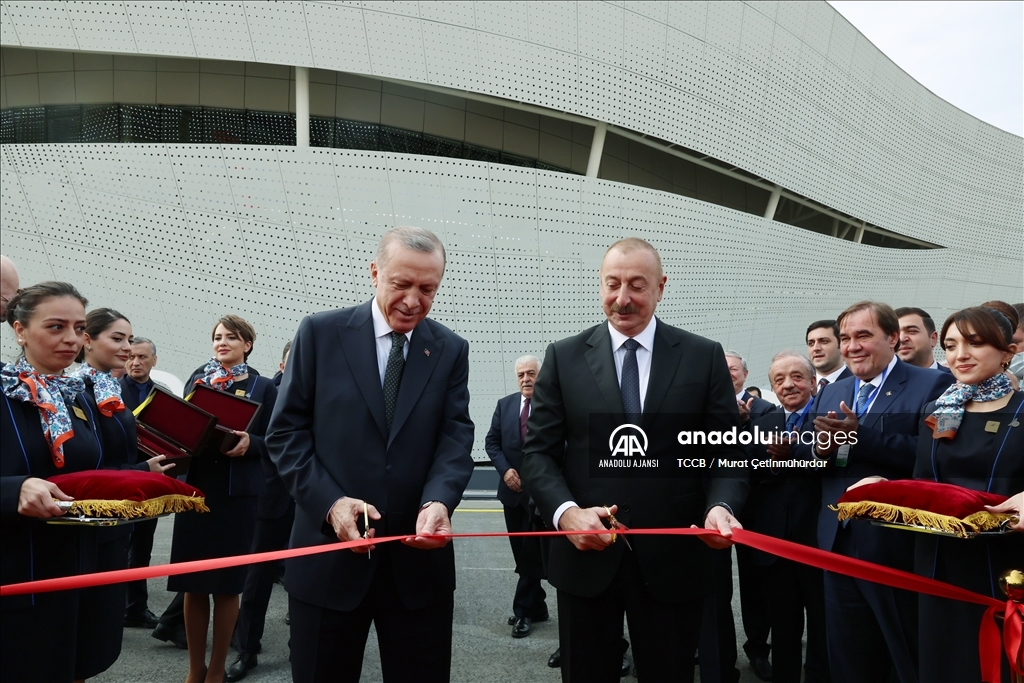 Cumhurbaşkanı Recep Tayyip Erdoğan Azerbaycan'da
