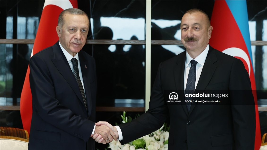 Cumhurbaşkanı Recep Tayyip Erdoğan - Azerbaycan Cumhurbaşkanı İlham Aliyev