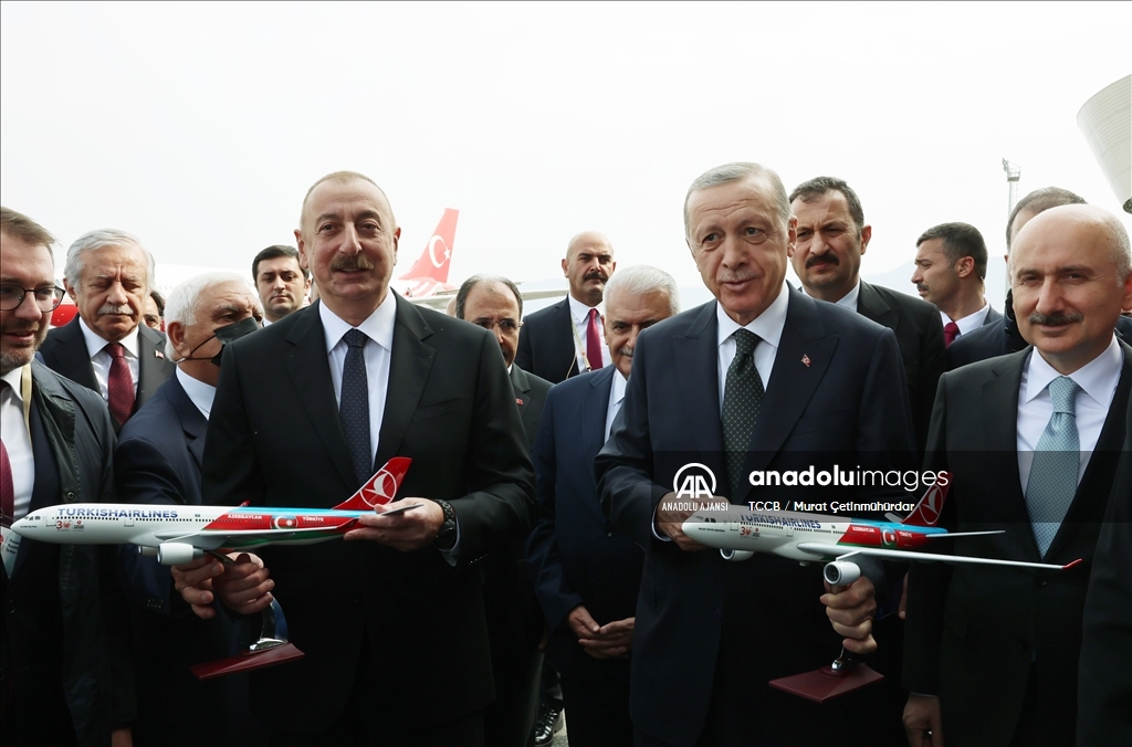 Cumhurbaşkanı Recep Tayyip Erdoğan Azerbaycan'da
