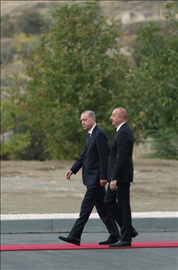 استقبال رسمی از اردوغان در آذربایجان