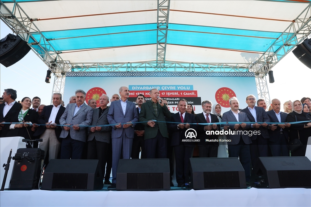 Cumhurbaşkanı Erdoğan, Diyarbakır'da