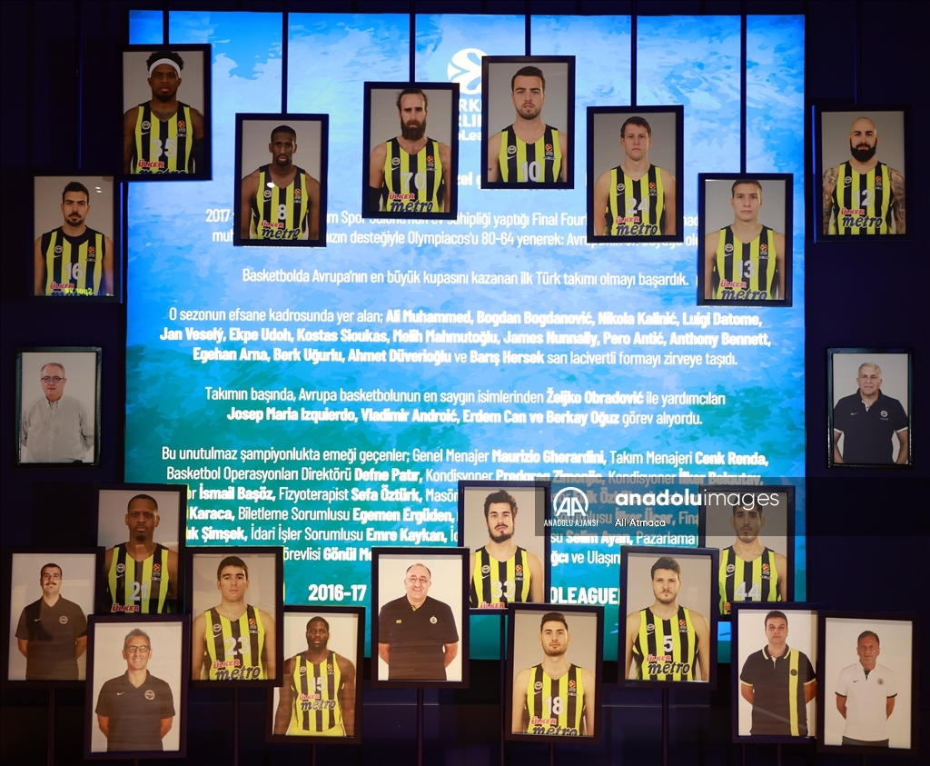 Fenerbahçe Basketbol Müzesi açılış töreni