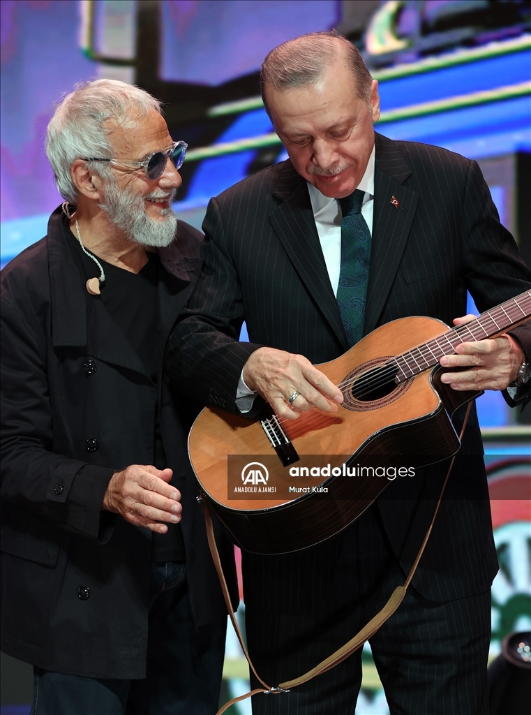 Cumhurbaşkanı Erdoğan, Yusuf İslam'ın konserini izledi