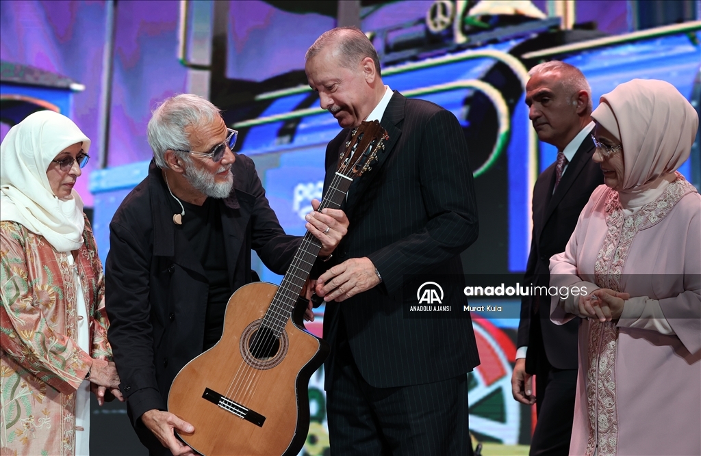 Cumhurbaşkanı Erdoğan, Yusuf İslam'ın konserini izledi