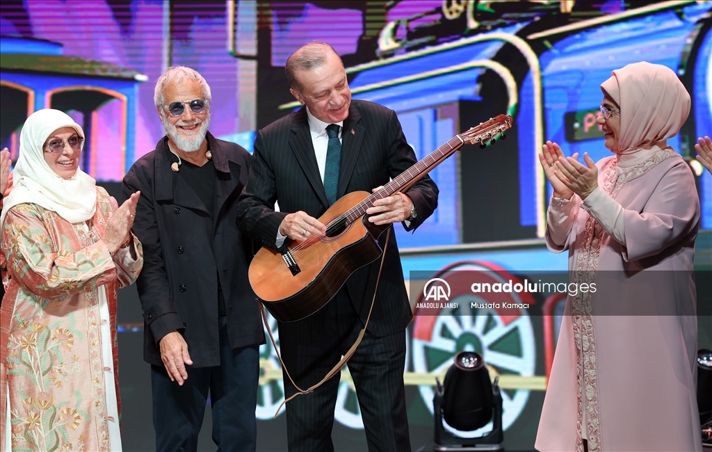 Cumhurbaşkanı Erdoğan, Yusuf İslam'ın konserini izledi