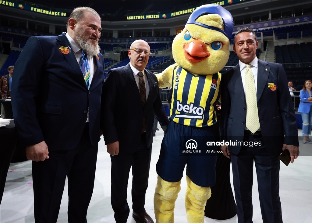 Fenerbahçe Basketbol Müzesi açılış töreni