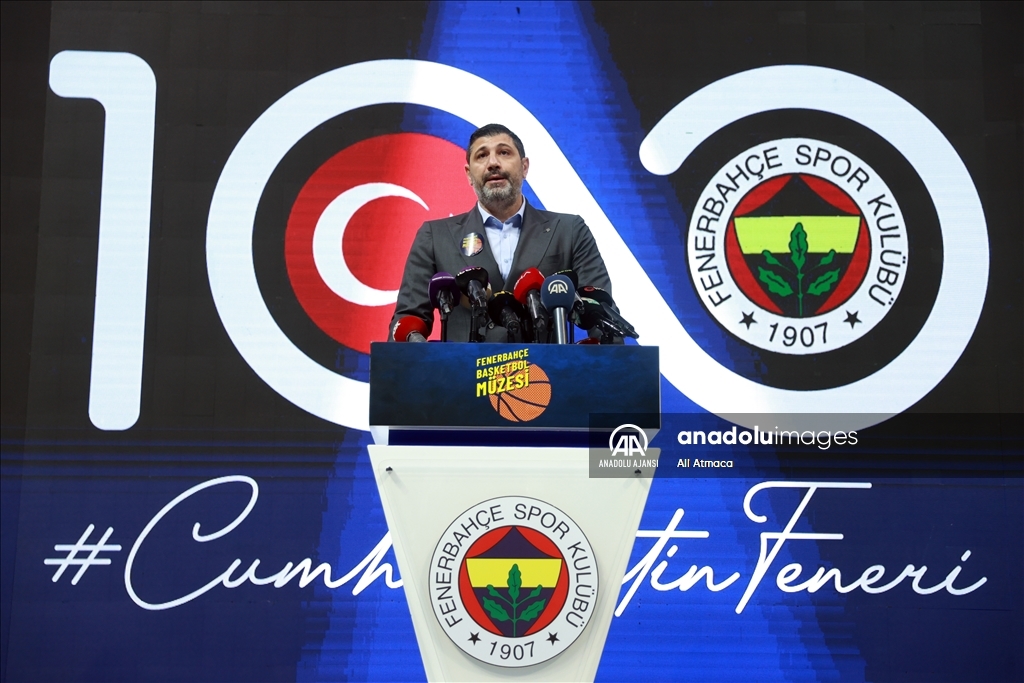 Fenerbahçe Basketbol Müzesi açılış töreni