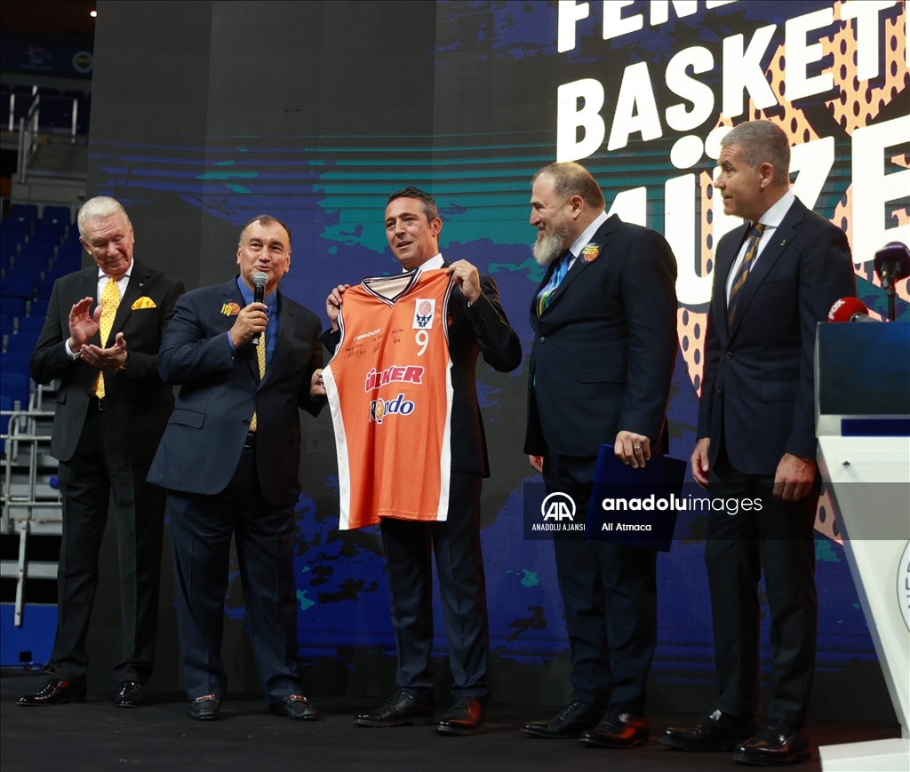 Fenerbahçe Basketbol Müzesi açılış töreni