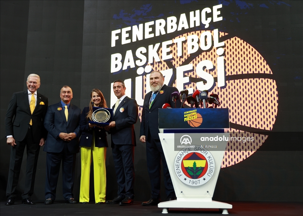 Fenerbahçe Basketbol Müzesi açılış töreni