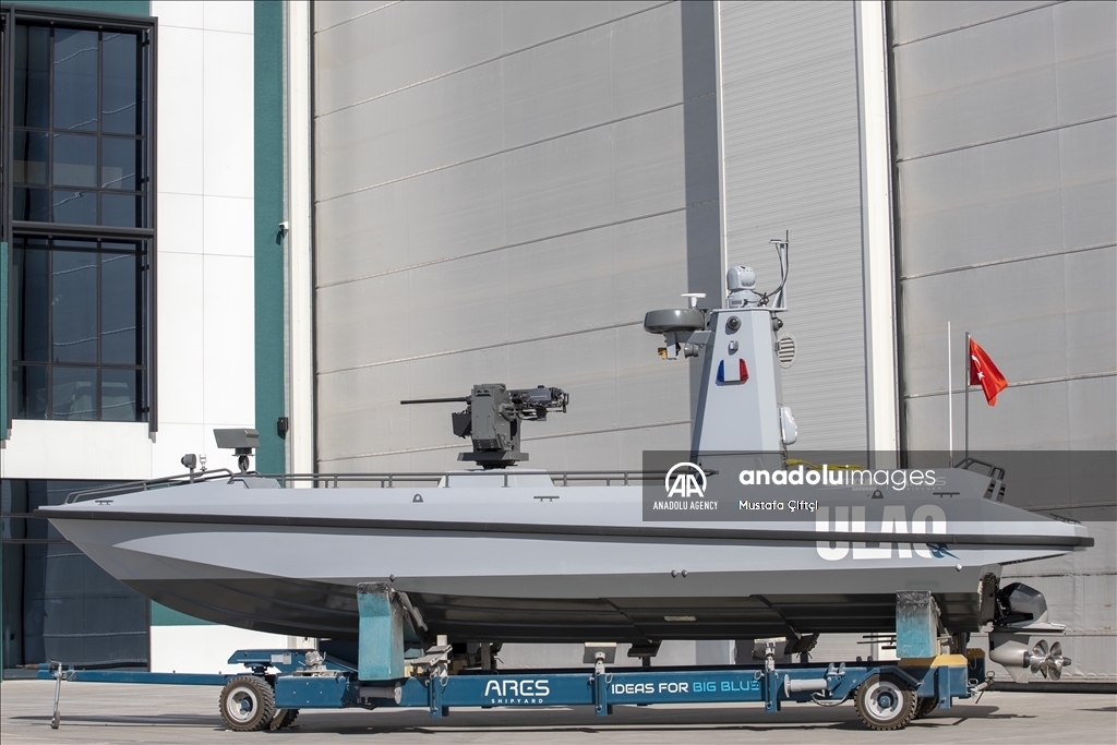 تولید اولین شناور مسلح و بدون سرنشین ترکیه ادامه دارد 