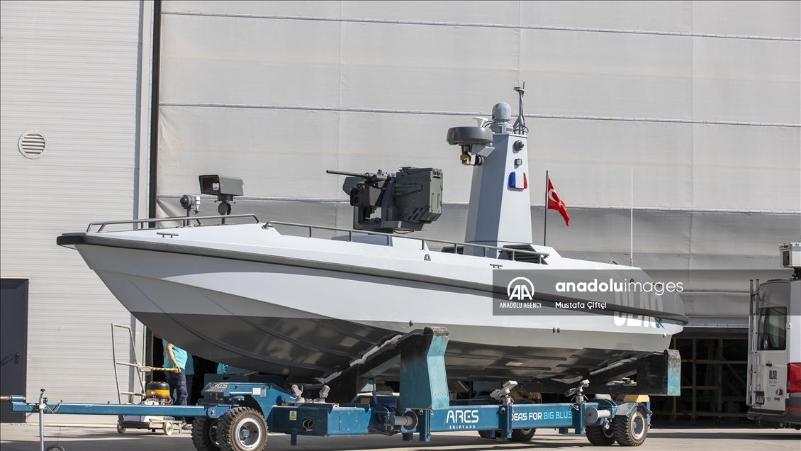 تولید اولین شناور مسلح و بدون سرنشین ترکیه ادامه دارد 