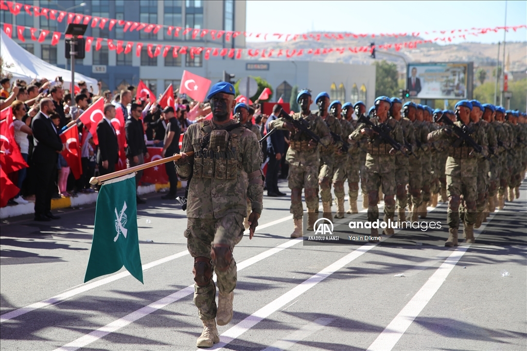 Şanlıurfa'da 29 Ekim Cumhuriyet Bayramı törenle kutlandı