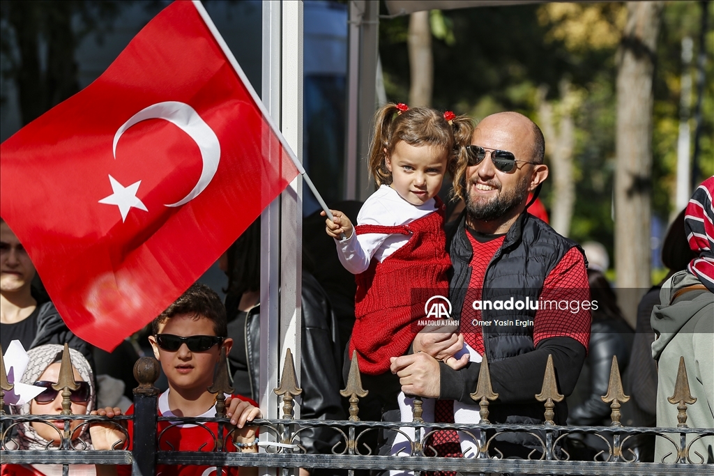 29 Ekim Cumhuriyet Bayramı kutlanıyor