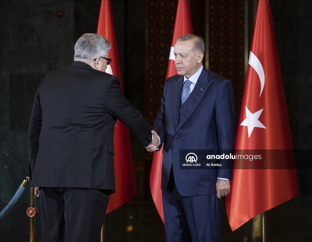 Cumhurbaşkanı Erdoğan, 29 Ekim Cumhuriyet Bayramı tebriklerini kabul etti