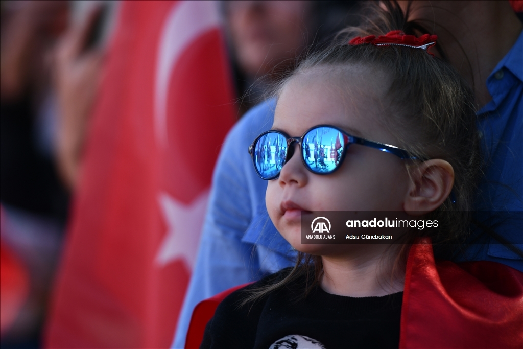 29 Ekim Cumhuriyet Bayramı kutlanıyor