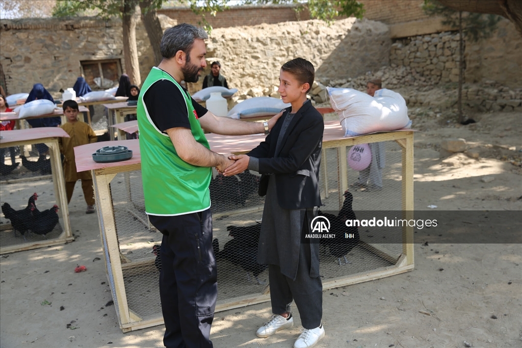 کمک‌های خیرین ترکیه به ایتام در افغانستان