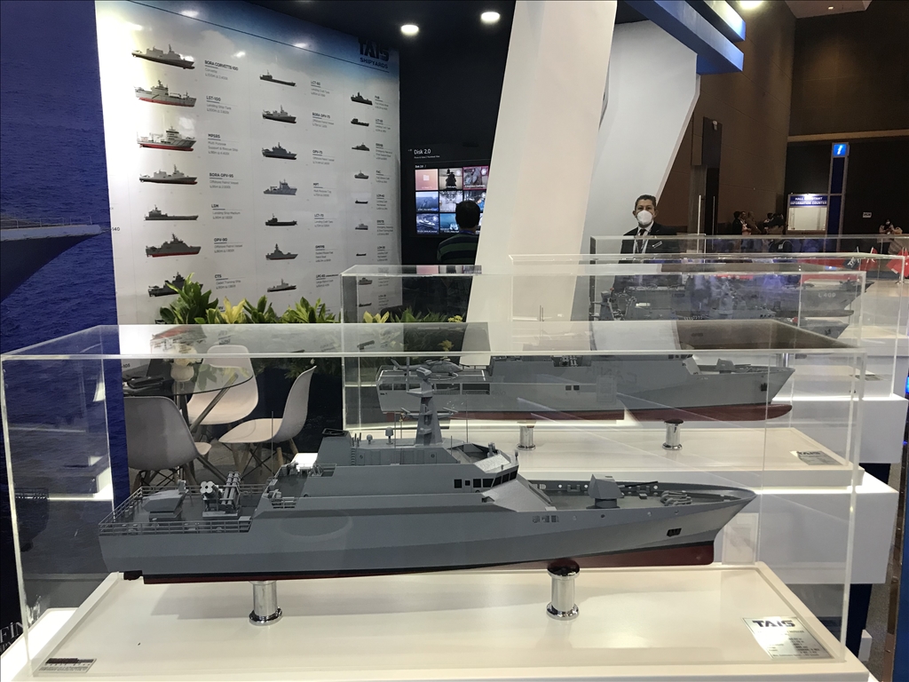 نمایش محصولات صنایع دفاعی ترکیه در نمایشگاه اندونزی