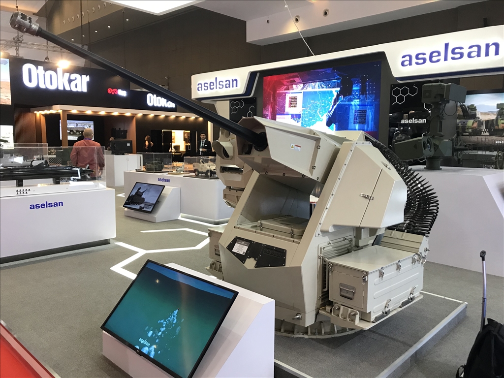 نمایش محصولات صنایع دفاعی ترکیه در نمایشگاه اندونزی