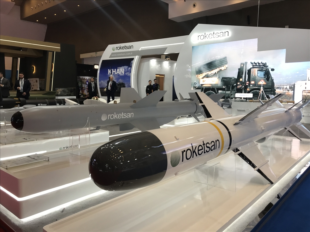 نمایش محصولات صنایع دفاعی ترکیه در نمایشگاه اندونزی