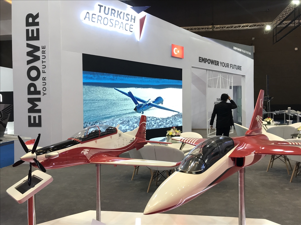 نمایش محصولات صنایع دفاعی ترکیه در نمایشگاه اندونزی