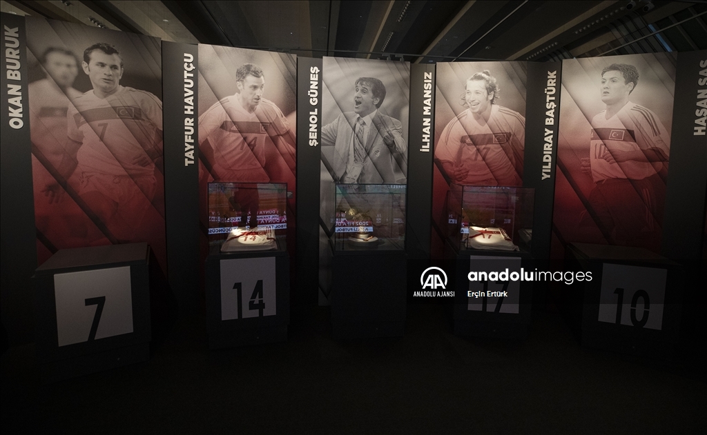 Türk Futbol Tarihi Sergisi ziyaretçilerini ağırlıyor