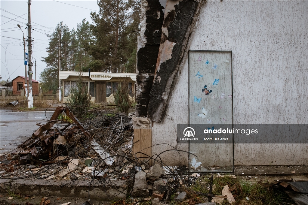 The city of Sviatohirsk retaken from the Russian Army