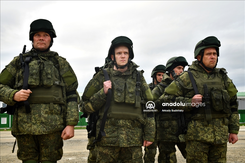 Military trainings continue within the scope of mobilization in Russia ...