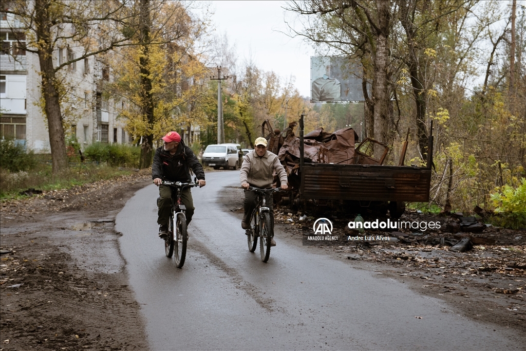 The city of Sviatohirsk retaken from the Russian Army