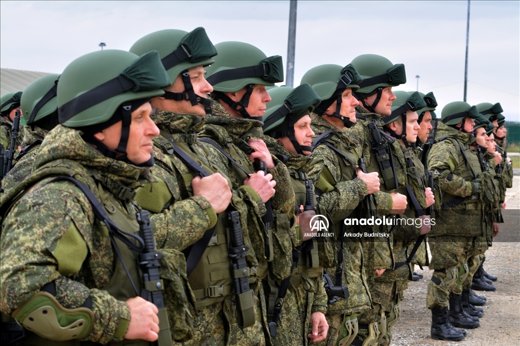 Military trainings continue within the scope of mobilization in Russia