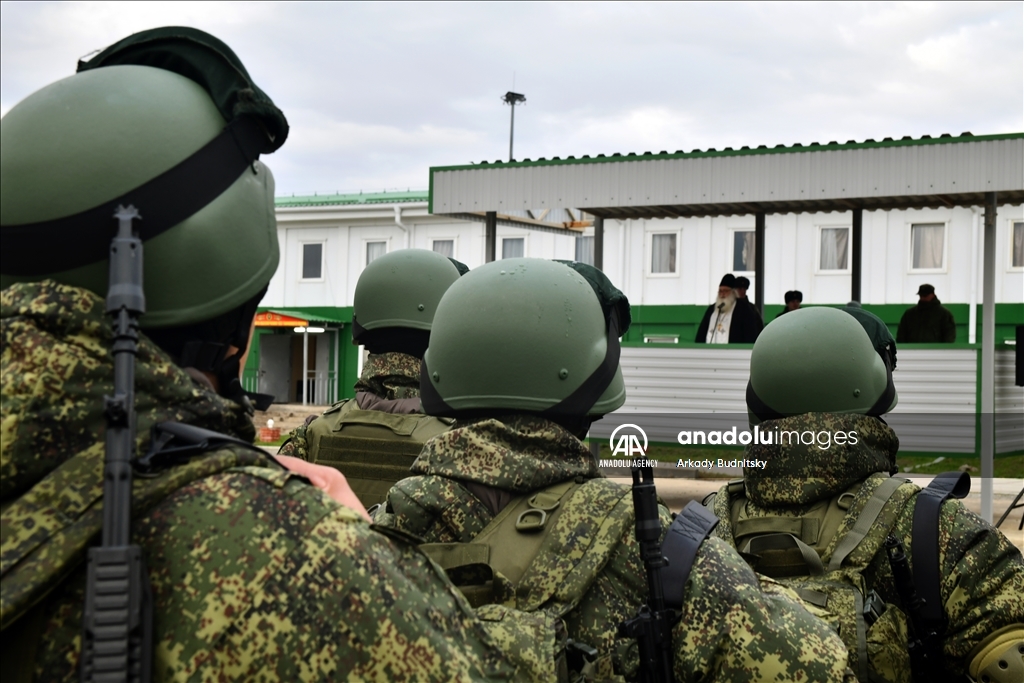 Military trainings continue within the scope of mobilization in Russia