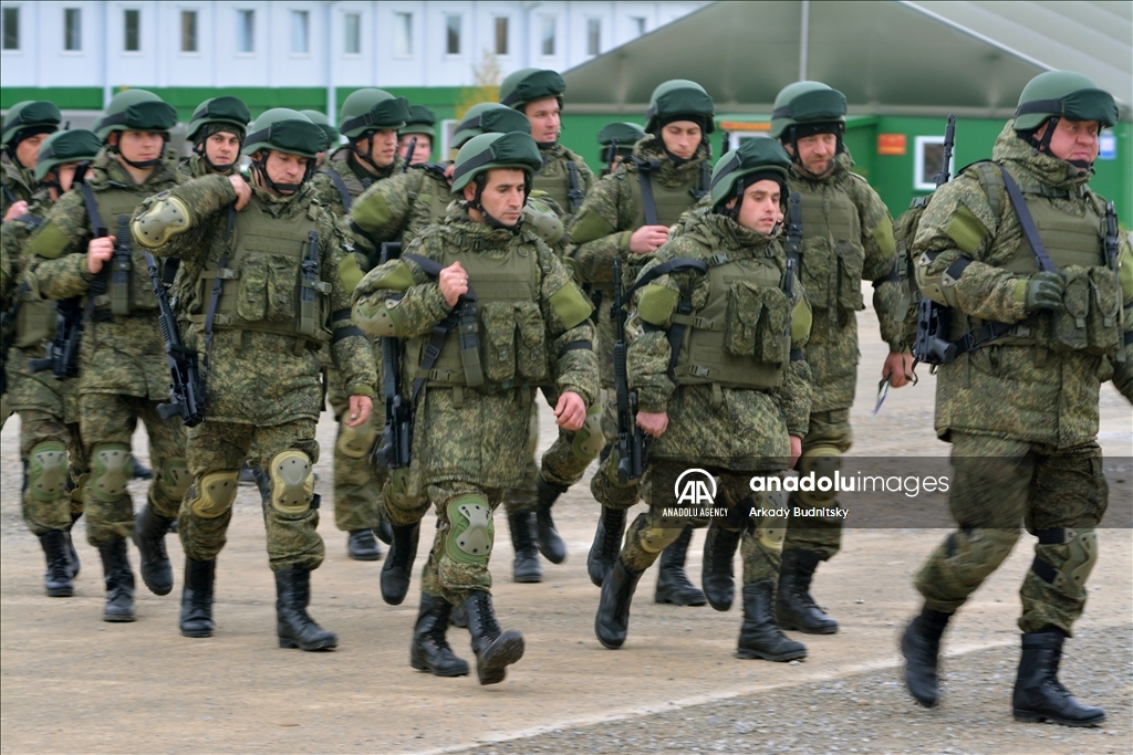 Military trainings continue within the scope of mobilization in Russia