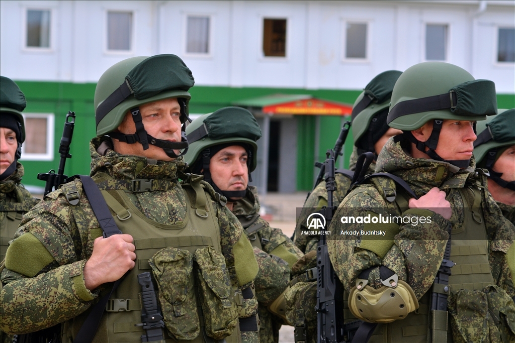 Military trainings continue within the scope of mobilization in Russia