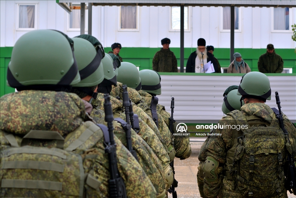 Military trainings continue within the scope of mobilization in Russia