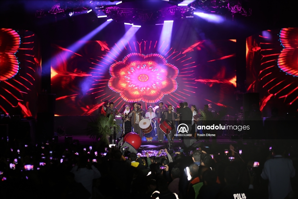 Urfalılar "Harran Pamuk Sanat Ve Müzik Festivali"nde eğlendi