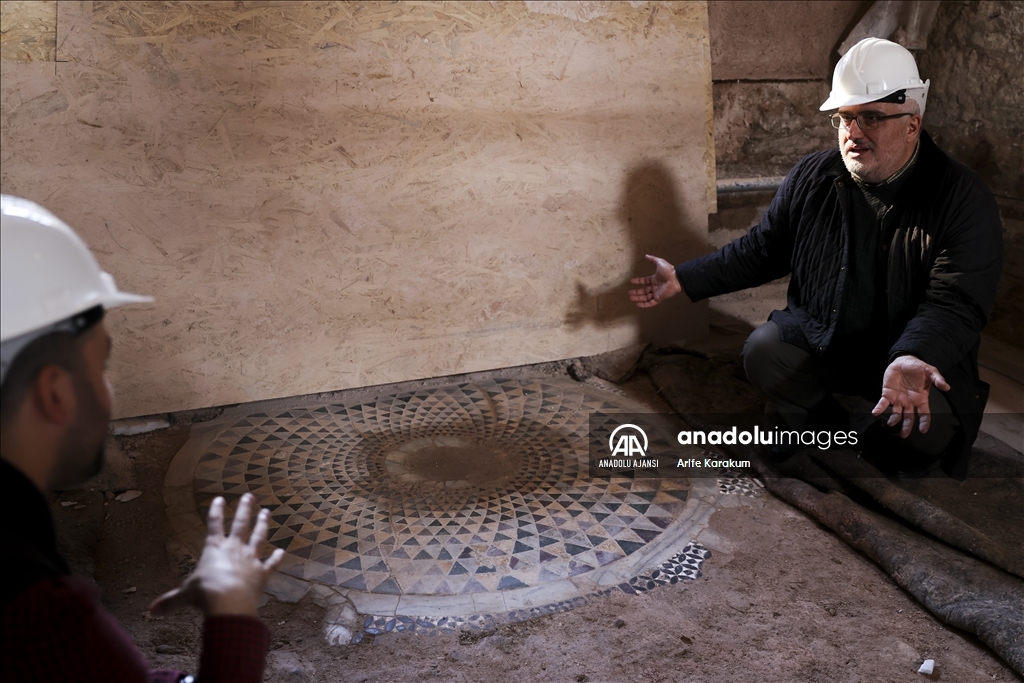 Atik Mustafa Paşa Cami'sinde yapılan restorasyonda Bizans bulguları keşfedildi