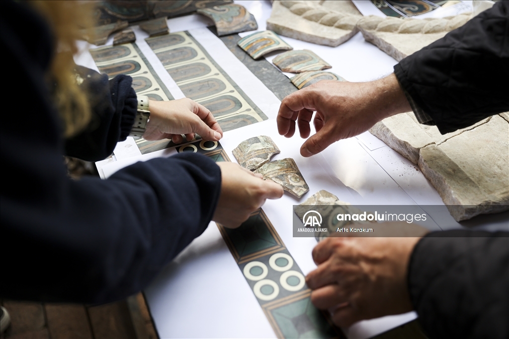 Atik Mustafa Paşa Cami'sinde yapılan restorasyonda Bizans bulguları keşfedildi
