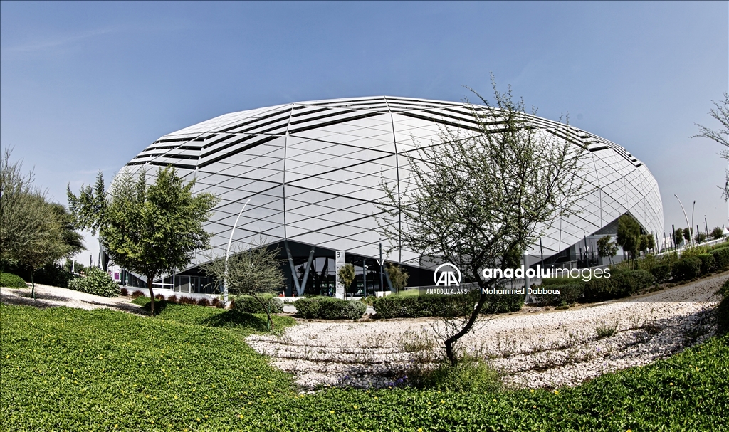 Güneş hareket ettikçe renk değiştiriyor: Education City Stadı