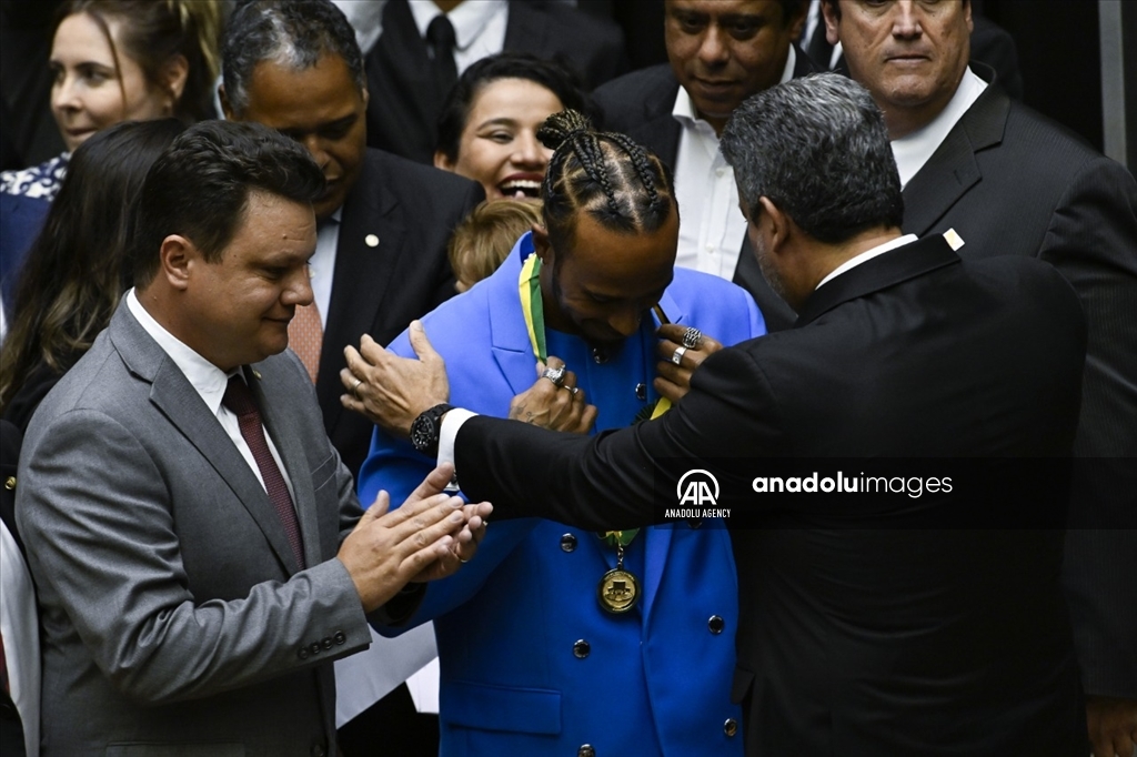 Brasil: El piloto de la F1, Lewis Hamilton recibe ciudadanía honorífica